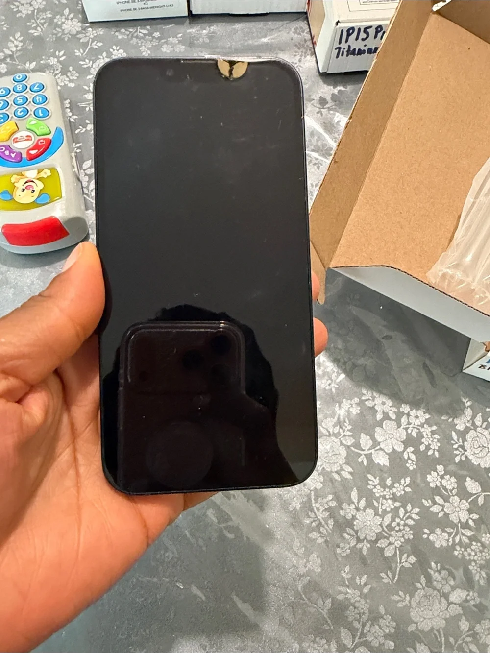 Apple iPhone - 13 - 128gb blk bh 99%